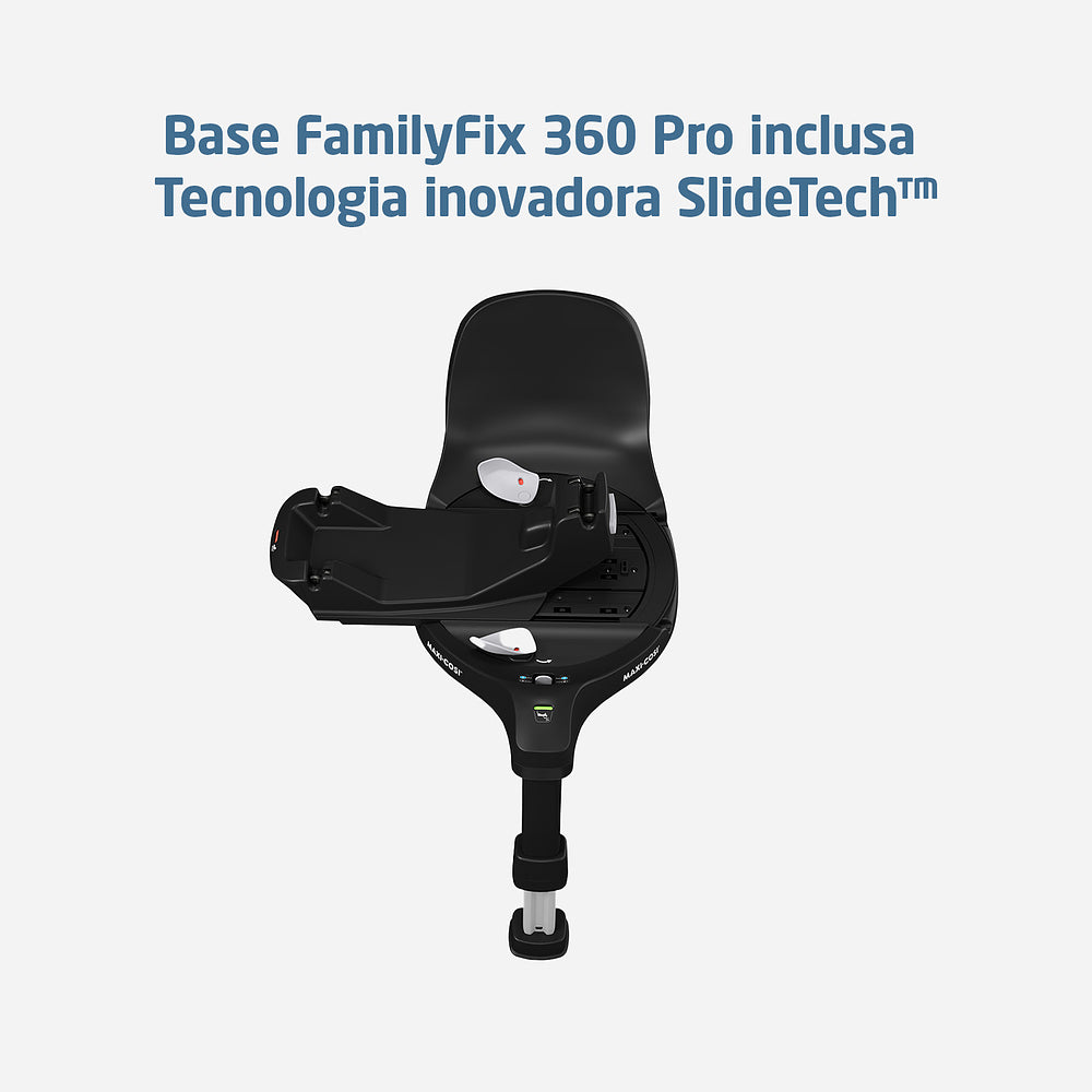 Bebê Conforto Pebble 360 Pro² com Base Family Fix Essential Black - Maxi-Cosi