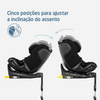 Cadeirinha Emerald 360 Pro Max Authentic Black - Maxi-Cosi