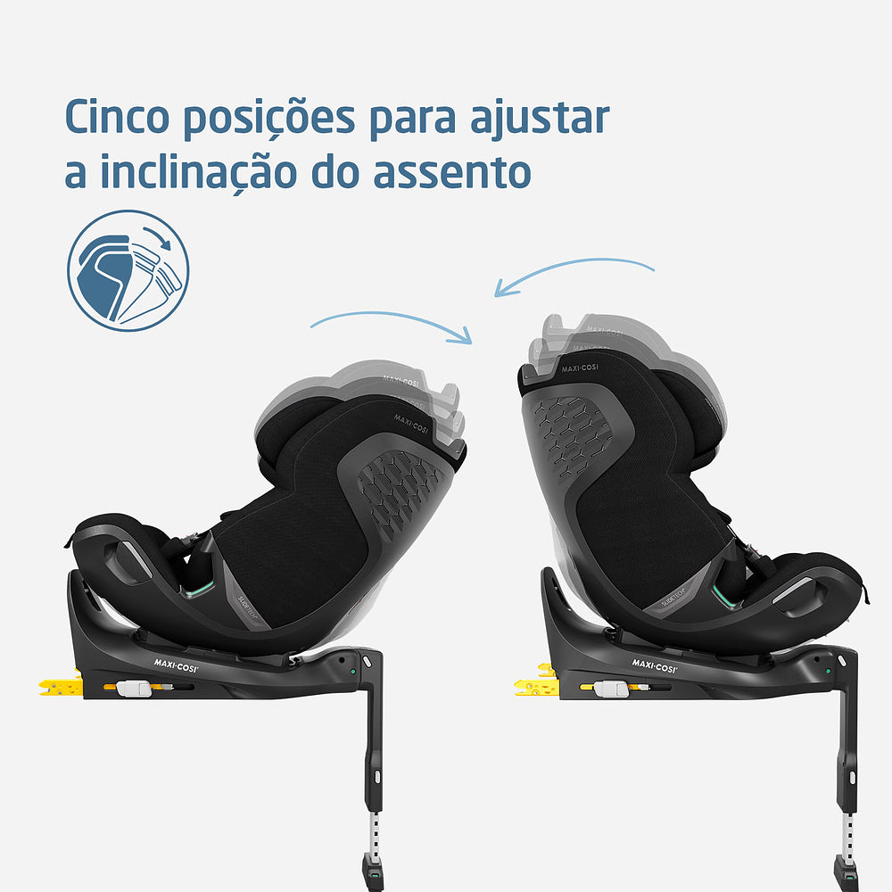 Cadeirinha Emerald 360 Pro Max Authentic Black - Maxi-Cosi