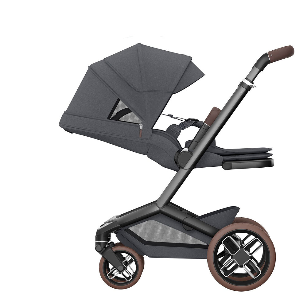 Carrinho de Bebê + Moisés Fame Max Twilic Graphite - Maxi-Cosi