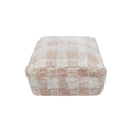 Pufe Quadrado Vichy Rosa 20x40x40 cm - Lorena Canals **