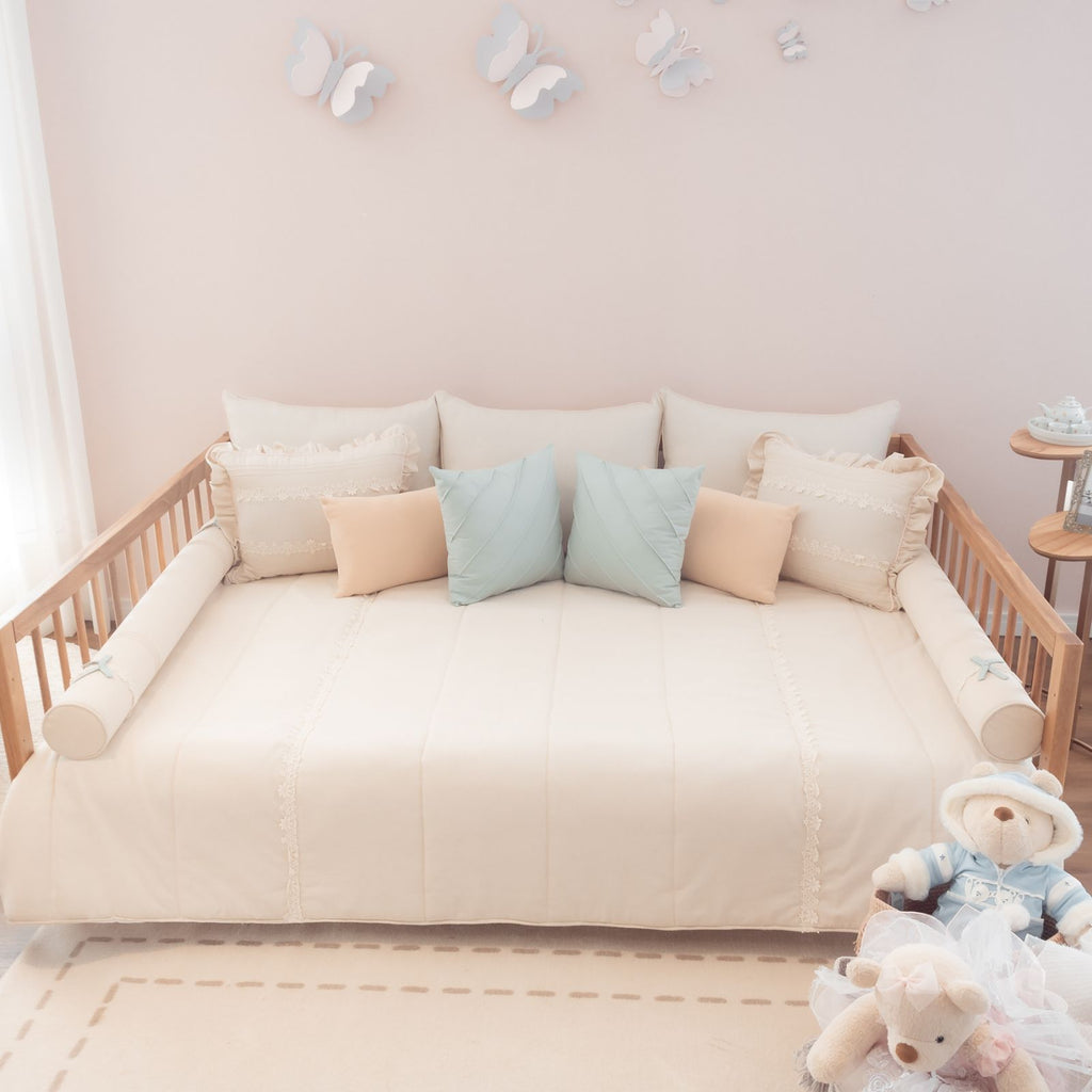 Kit de Pés para Cama KIDS341 Madeira Jequitibá