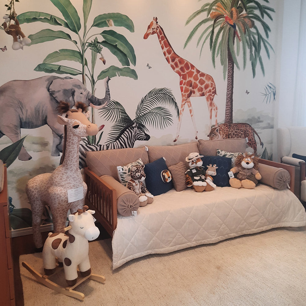 Cama de Solteiro KIDS342 Madeira Jequitibá - Sleeper