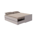 Cama Bicama Solteiro e Casal Versatile 3 em 1 - Kartoon - Cinza Harbor
