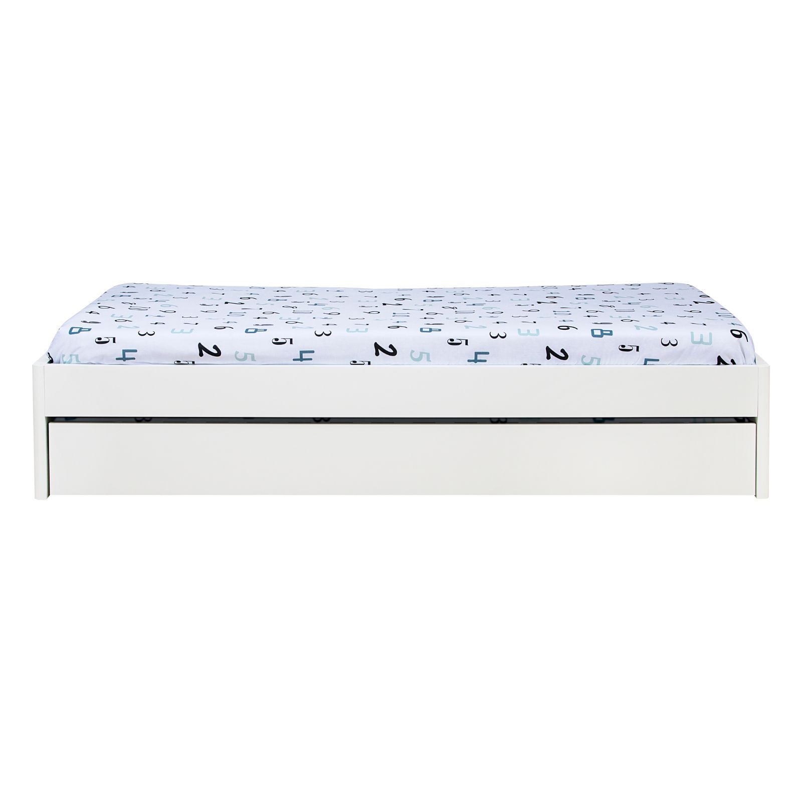 Berço Multiuso Encanto com Grade Natural ENC4100 - Sleeper Cor:Branco