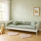 Cama de Solteiro KIDS342 Branca - Sleeper