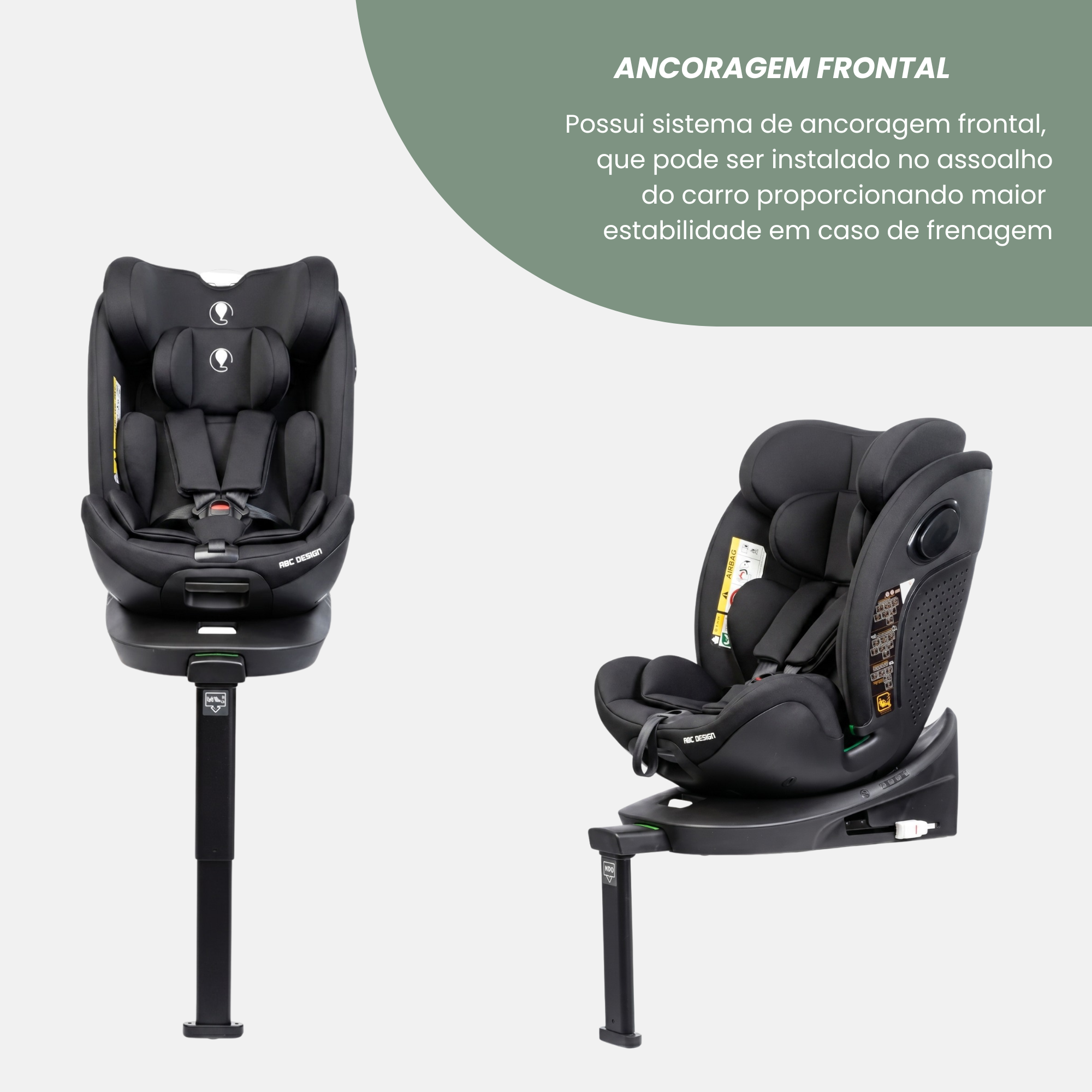 Cadeira Only One Deep Black - Abc Design