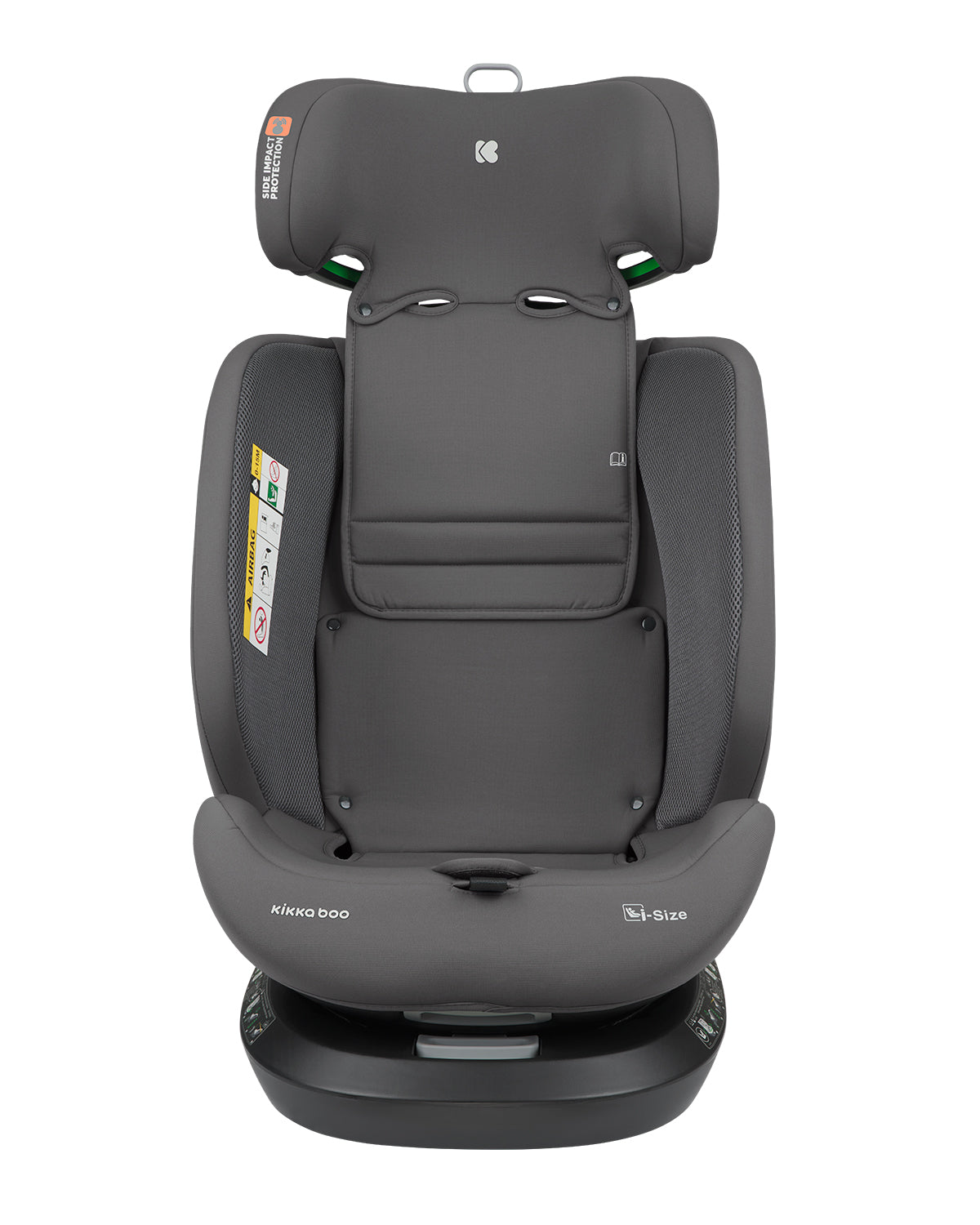 Cadeira de Carro Isofix I-Hike 360 (40 a 150cm) - Kikka Boo Dark Grey