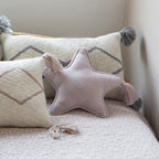 Almofada Lavável Brilha Estrelinha 25cm - Lorena Canals Marfim