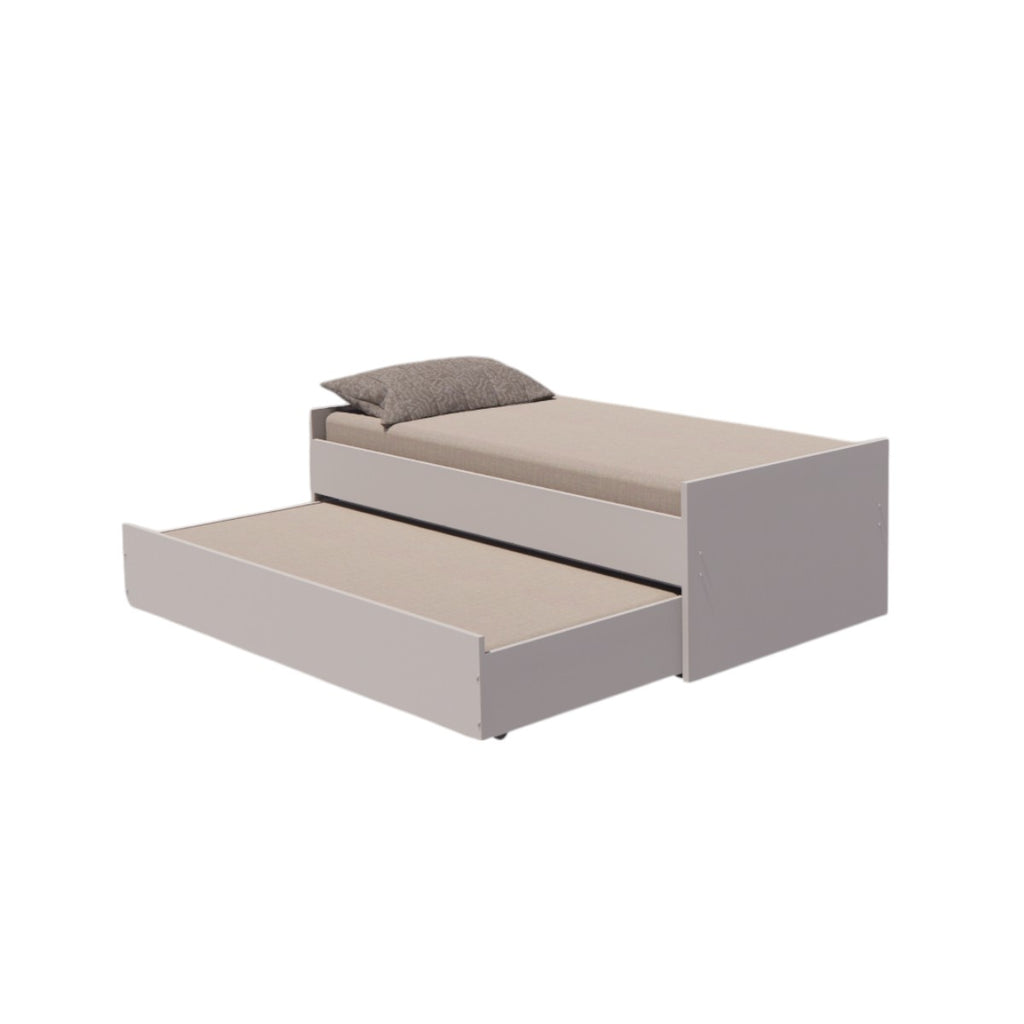 Cama Bicama Solteiro e Casal Versatile 3 em 1 - Kartoon - Cinza Harbor
