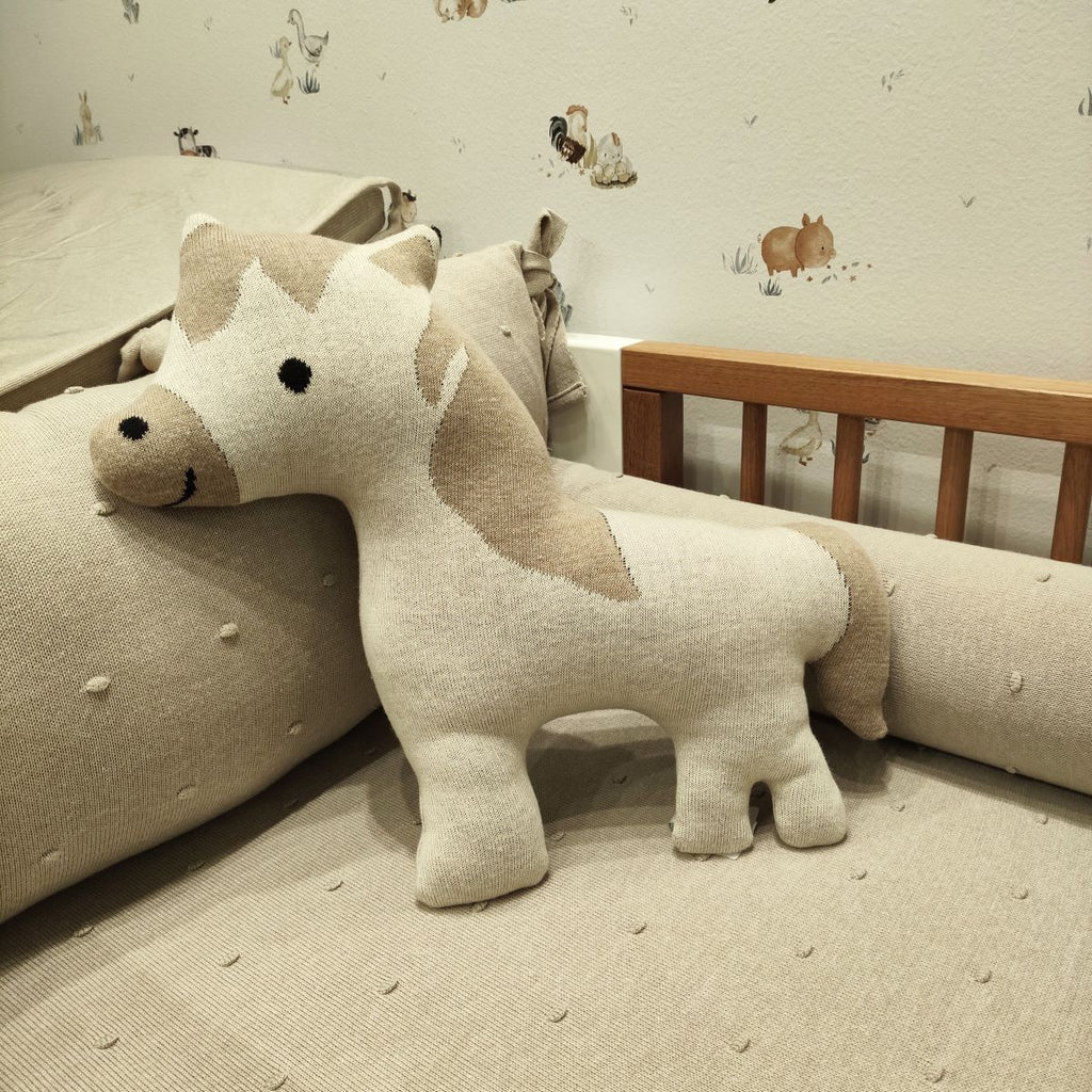 Almofada Decorativa Cavalo - Arte e Ternura