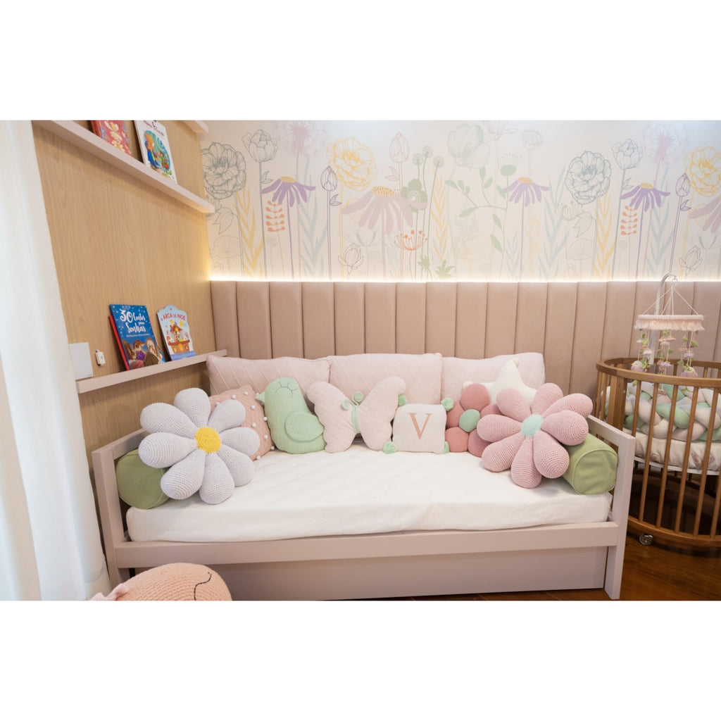 Kit Completo Almofadas Decorativas Jardim Encantado 12pçs - Arte e Ternura