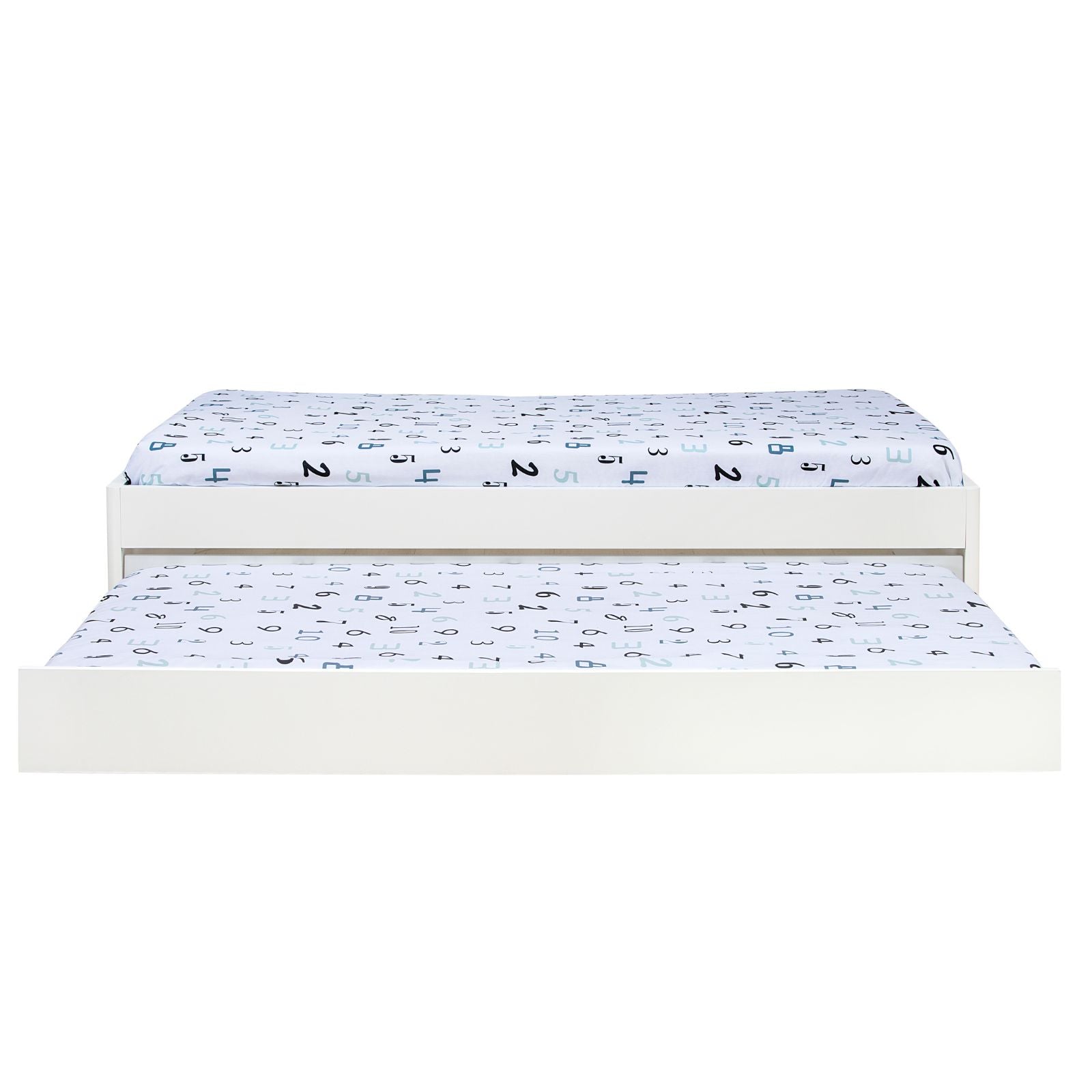 Berço Multiuso Encanto com Grade Natural ENC4100 - Sleeper Cor:Branco