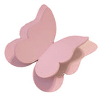 Kit 4 Borboletas para Decoração de Parede Tam G - cor:Rosa