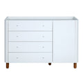 Cômoda Sleep COM704 com 4 Gavetas e 1 Porta - Sleeper Cor:Branco