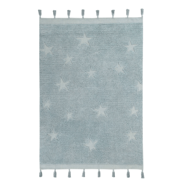 Tapete Estrelas Hippy Aqua 120x175 cm  - Lorena Canals **