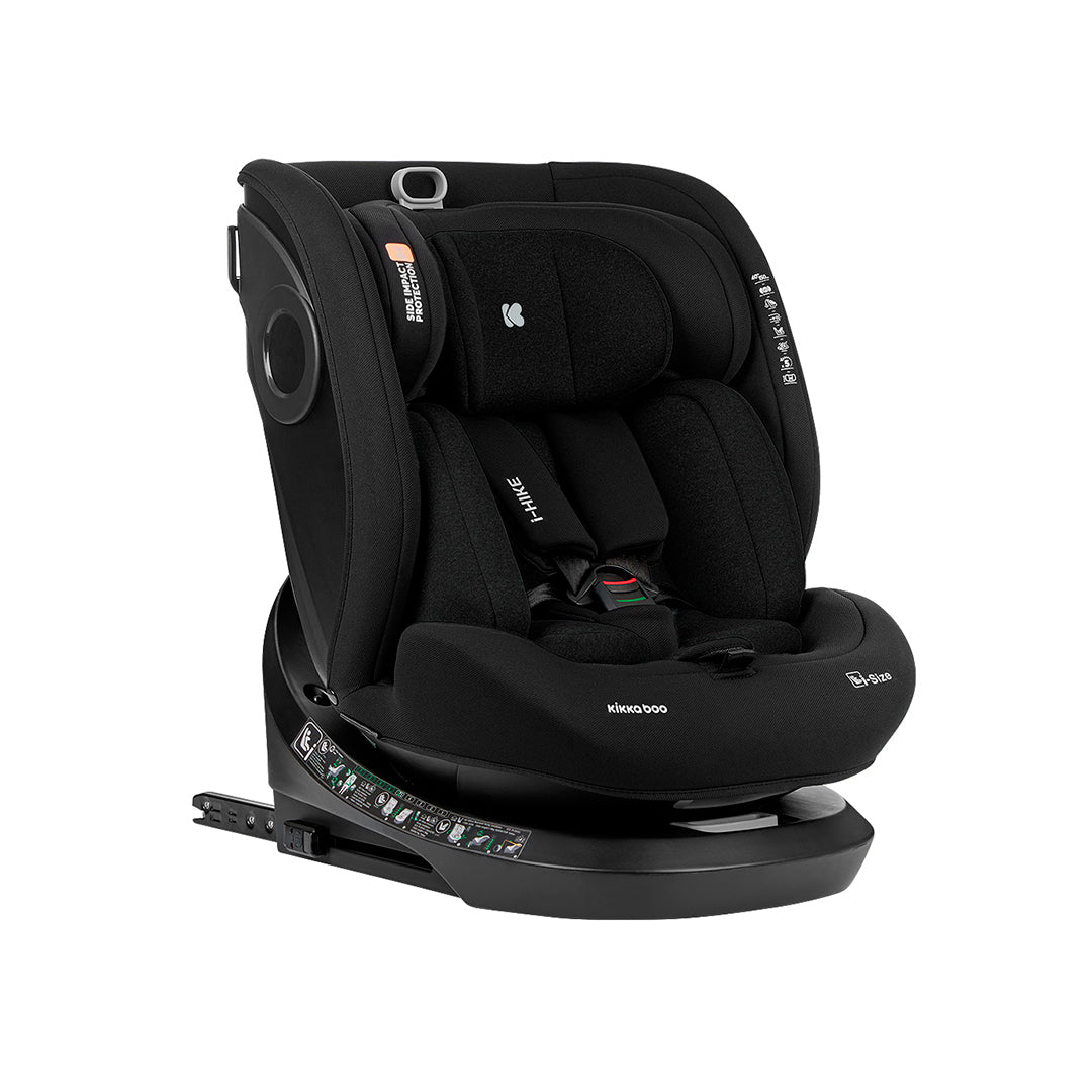 Cadeira de Carro Isofix I-Hike 360 (40 a 150cm) - Kikka Boo Black