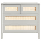 Cômoda Trama  - Sleeper - Cor:Cinza Harbor