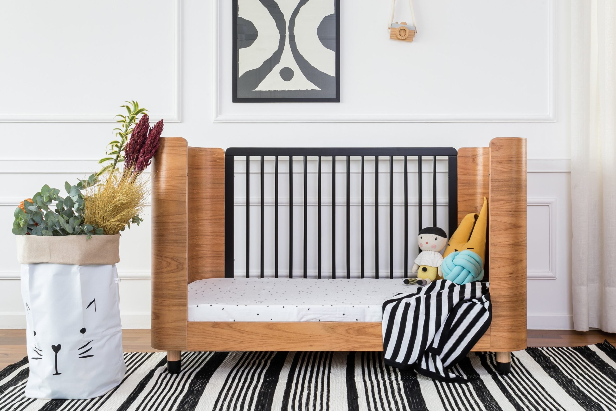 Berço Pé de Meia PDM100 - Sleeper Cor:Preto