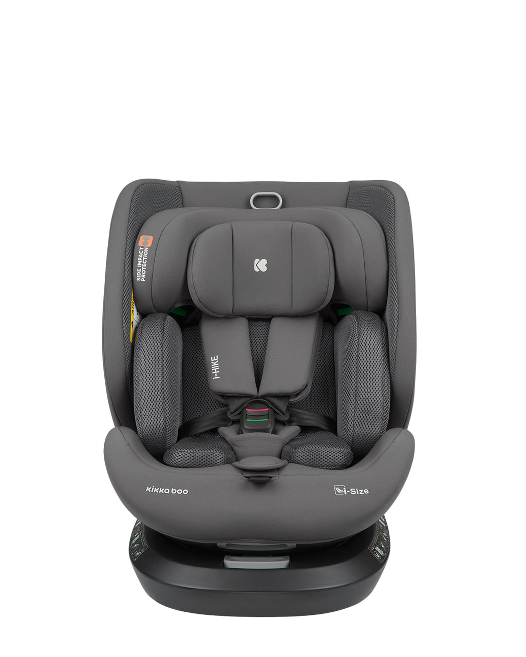 Cadeira de Carro Isofix I-Hike 360 (40 a 150cm) - Kikka Boo Dark Grey