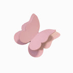 Kit 4 Borboletas para Decoração de Parede Tam P - cor:Rosa
