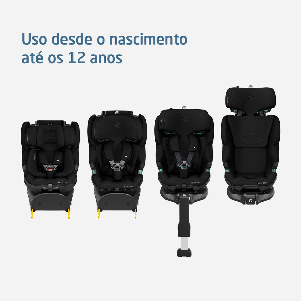 Cadeirinha Emerald 360 Pro Max Authentic Black - Maxi-Cosi