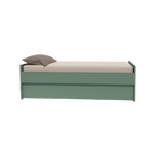 Cama Bicama Solteiro e Casal Versatile 3 em 1 - Kartoon - Verde Natureza