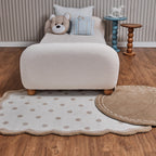 Cama Moon Infantil Estofada Bouclê com Colchão - Stillen