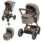 Carrinho de Bebê + Moisés Fame Max Twilic Truffle - Maxi-Cosi