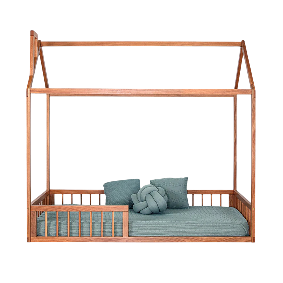 Cama de Solteiro Casinha Montessoriana Madeira  KIDS304 - Sleeper