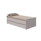 Cama Bicama Solteiro e Casal Versatile 3 em 1 - Kartoon - Cinza Harbor