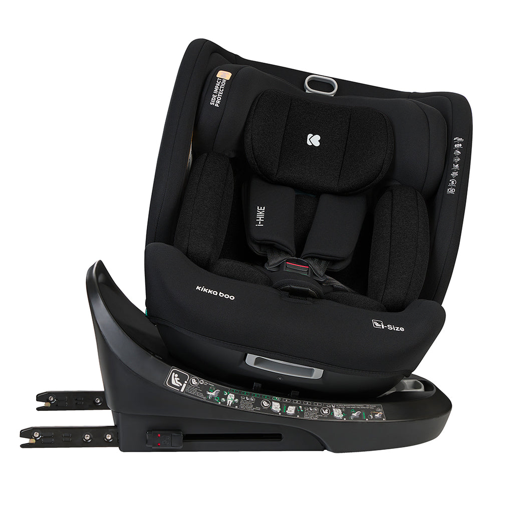 Cadeira de Carro Isofix I-Hike 360 (40 a 150cm) - Kikka Boo Black