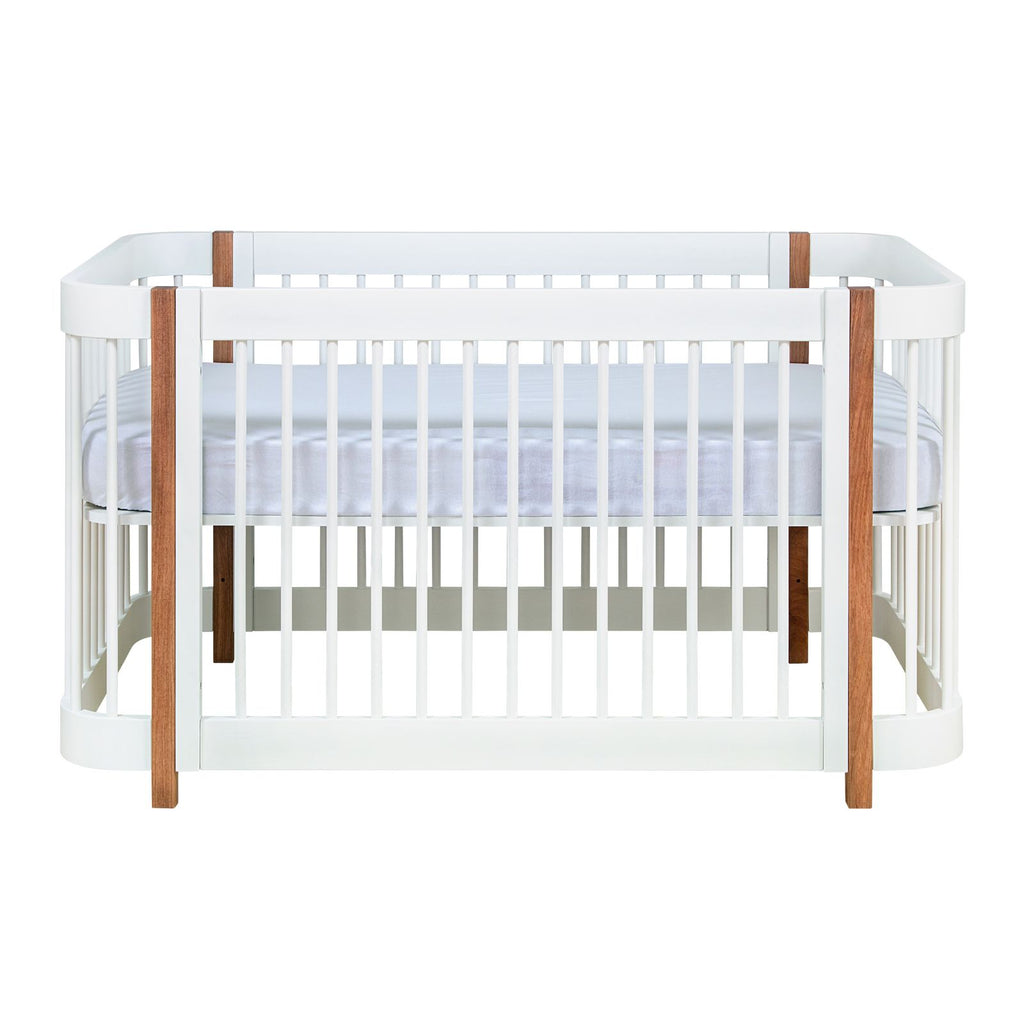 Berço Lola Branco com Madeira LOLA701 BF - Sleeper
