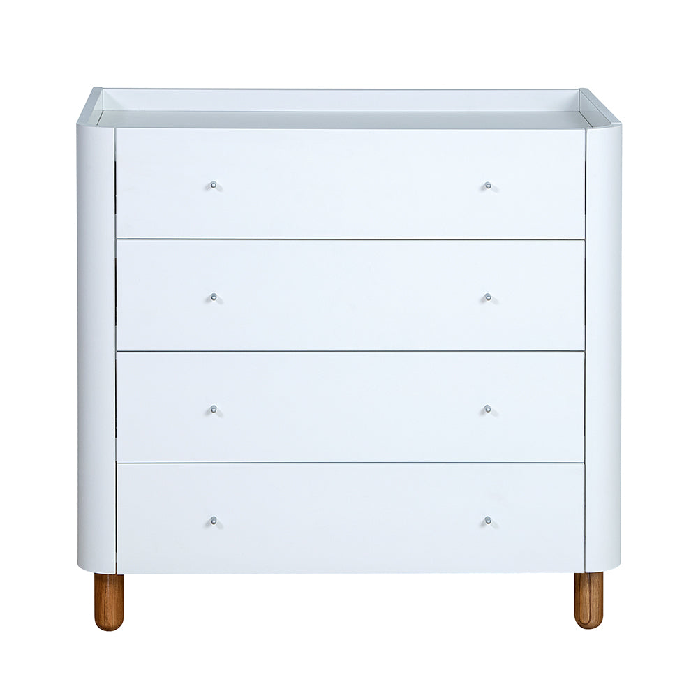 Cômoda Sleep COM702 Branca com 4 Gavetas - Sleeper
