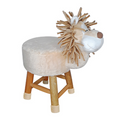 Banco de Pelúcia Infantil Decorativo - Silvia Polito Leão