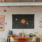Enfeite de parede Solar System 150 x 100 cm - Lorena Canals **