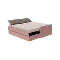 Cama Bicama Solteiro e Casal Versatile 3 em 1 - Kartoon - Rosa Ballet