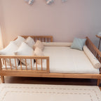 Kit Completo Almofadas Decorativas Neutro Cama Casal - Arte e Ternura