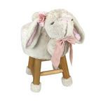 Banco de Pelúcia Infantil Decorativo - Silvia Polito Coelha Clarice