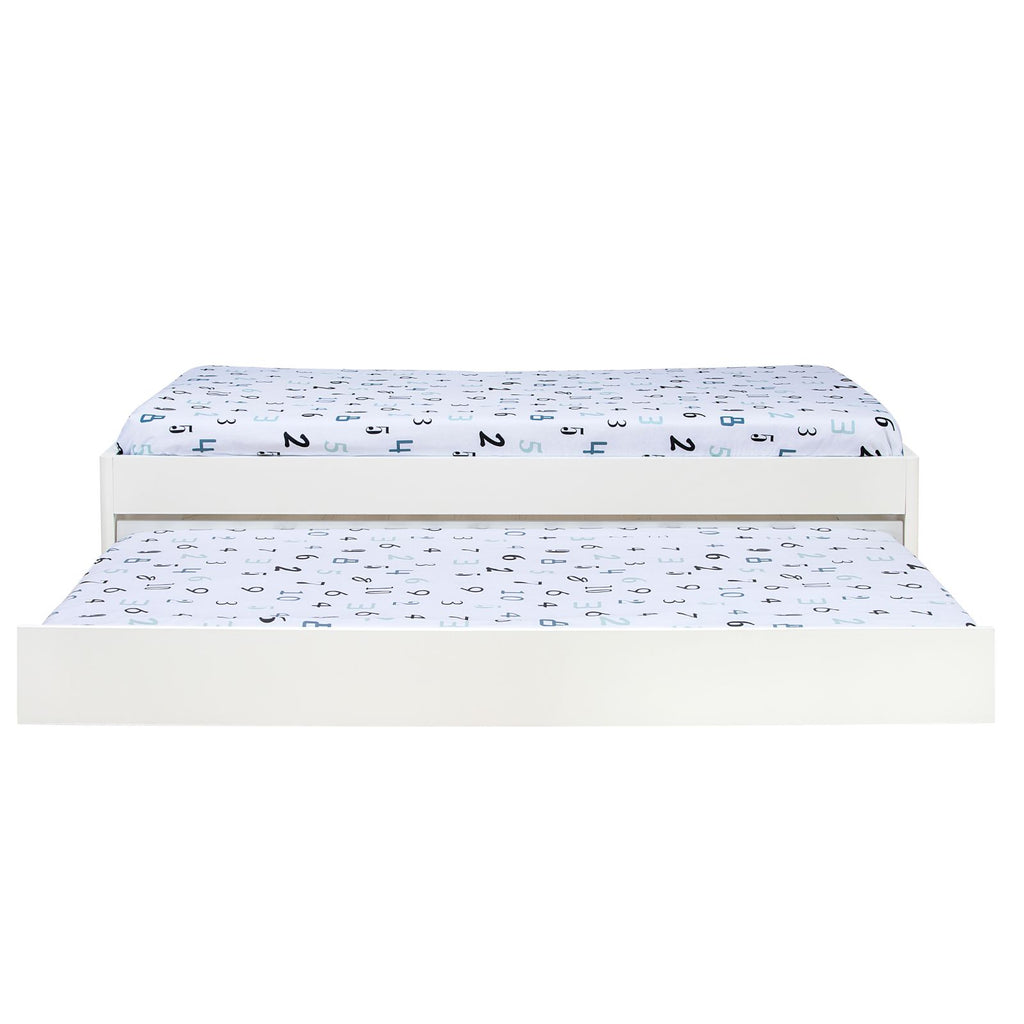 Berço Multiuso Encanto com Grade Natural ENC4100 - Sleeper Cor:Branco