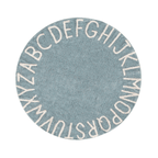 Tapete ABC Azul Vintage 150 cm - Lorena Canals **
