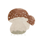 Tapete lavável Boletus 120 x 120 cm - Lorena Canals **