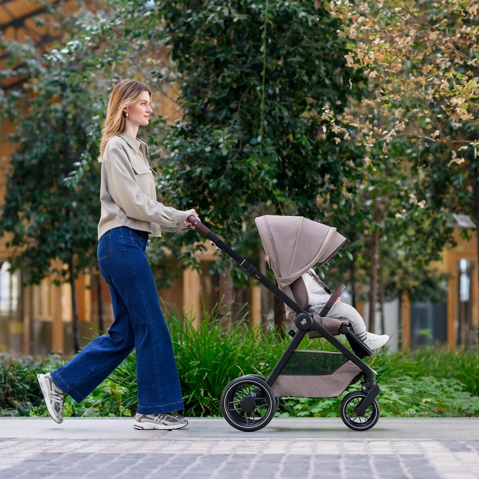 Carrinho de Bebê Carrinho Oxford Twilic Truffle - Maxi-Cosi