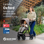 Carrinho de Bebê Carrinho Oxford Twilic Truffle - Maxi-Cosi
