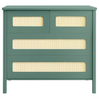 Cômoda Trama  - Sleeper - Cor:Verde Natureza