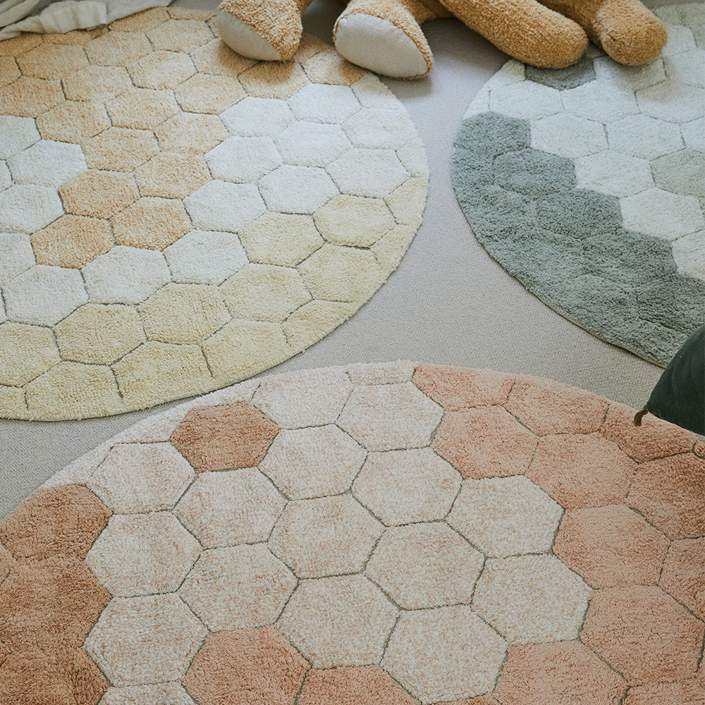 Tapete Honeycomb Rose 140cm - Lorena Canals **