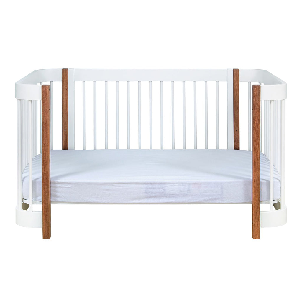 Berço Lola Branco com Madeira LOLA701 BF - Sleeper