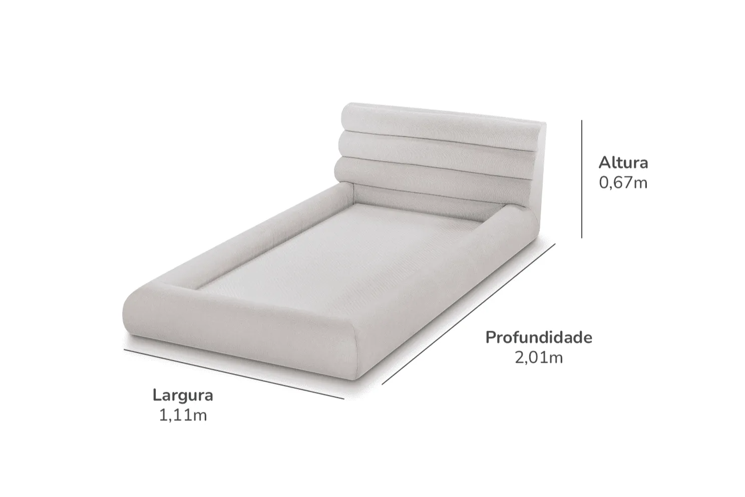 Cama Montessoriana Gomos Junior Rosa Envelhecido - Bell'Baby