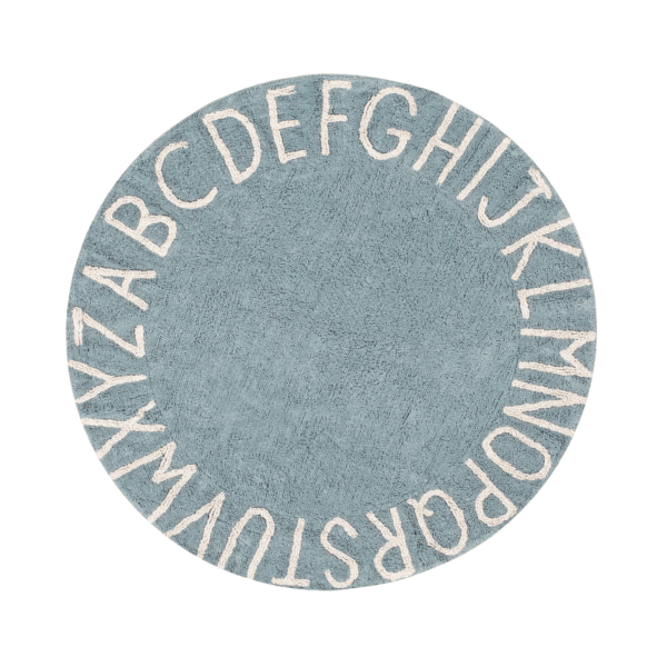 Tapete ABC Azul Vintage 150 cm - Lorena Canals **