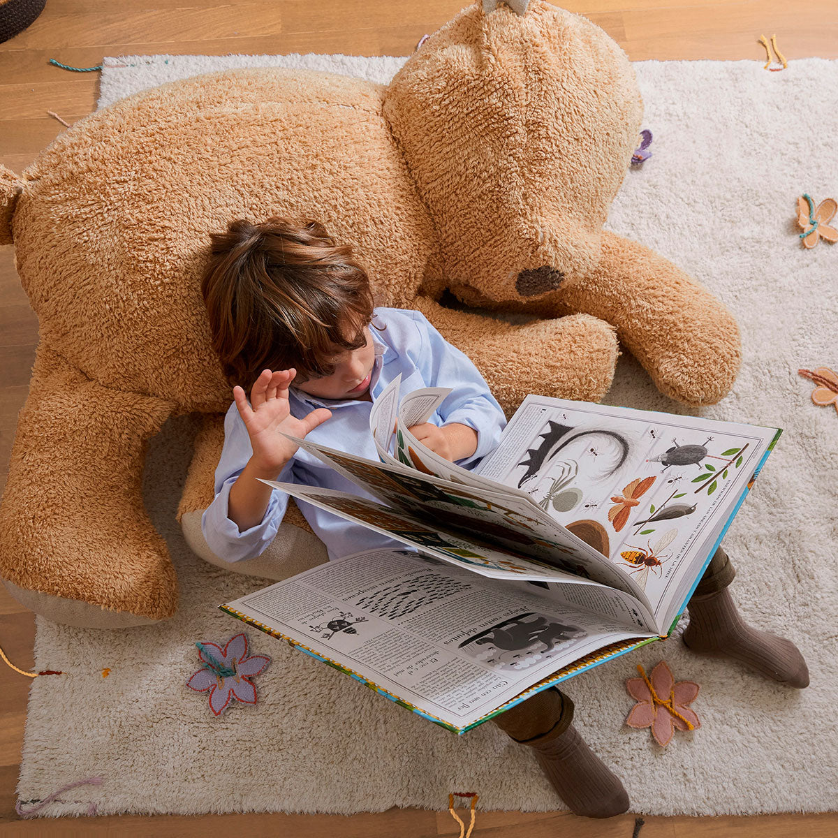 Puff Sleepy Bear 30x100x70cm - Lorena Canals **